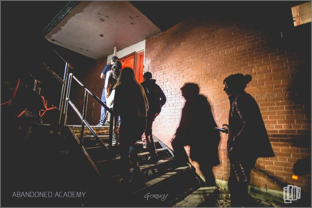 Entrance of Abandoned Academy 2017
